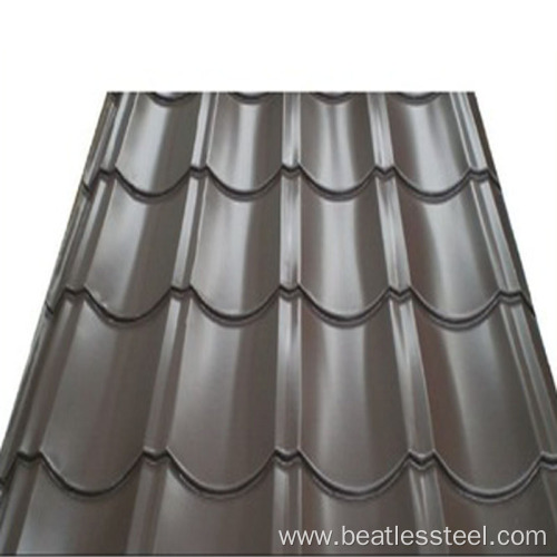 Building PPGI Color Galvanized Corrugated Steel Sheet